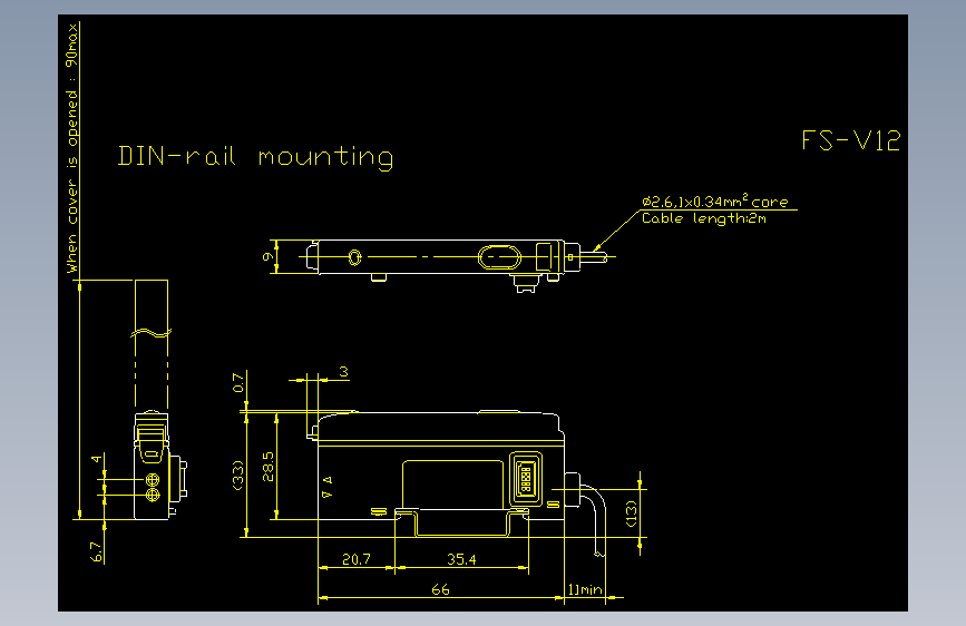 基恩士fs_v10_cad_kc图纸模型