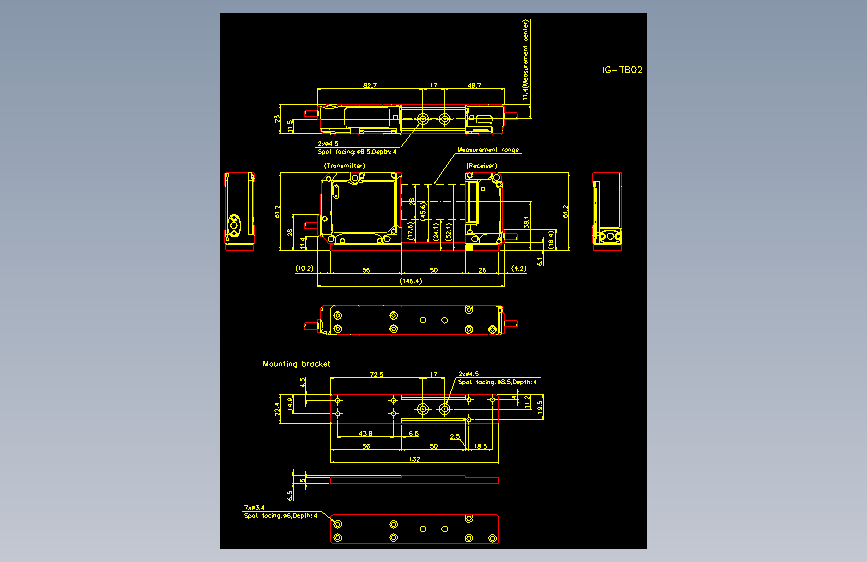 基恩士ig_cad_kc图纸模型