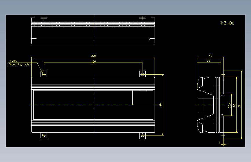 基恩士kv_cad_kc图纸模型
