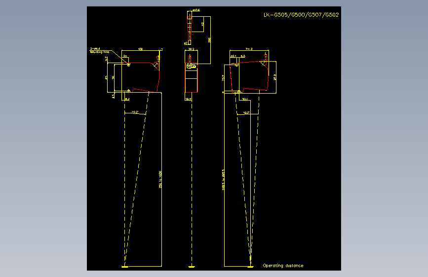 基恩士lkg_cad_kc图纸模型