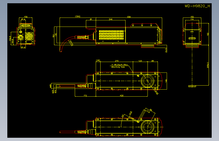 基恩士md_h9800_cad_kc图纸模型