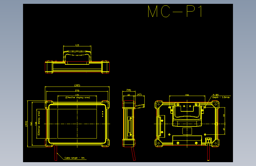 基恩士md_v9900_cad_kc图纸模型