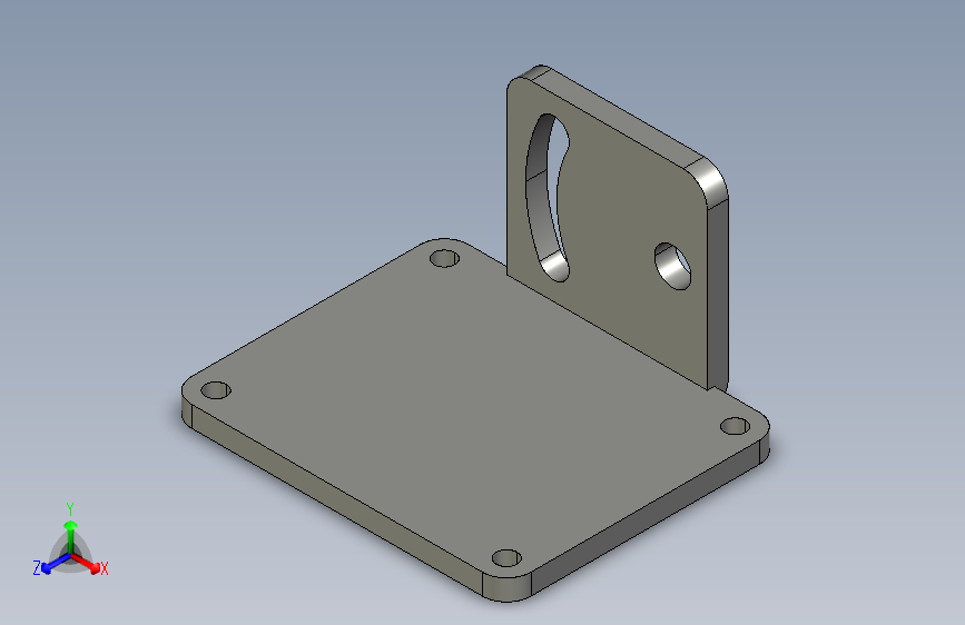 基恩士BL-500bracket_kc图纸模型