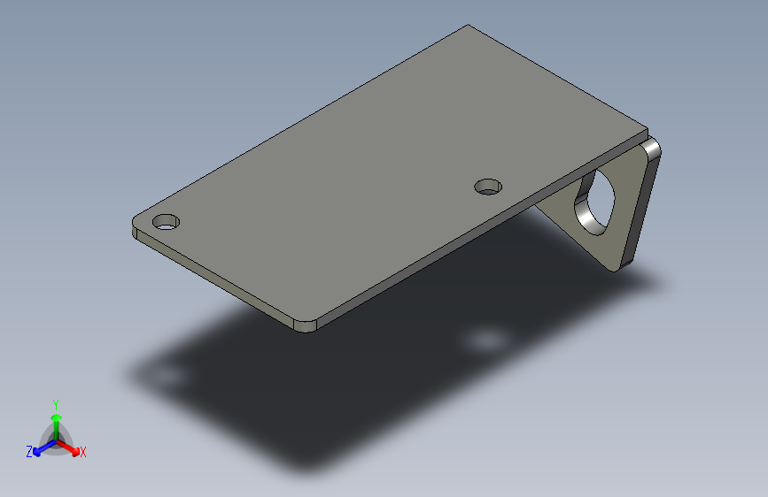 基恩士BL-600bracket_1_kc图纸模型