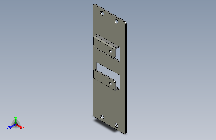 基恩士CA-DC100plate1_kc图纸模型