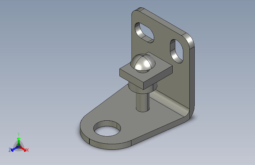 基恩士FS-L51_bracket_kc图纸模型