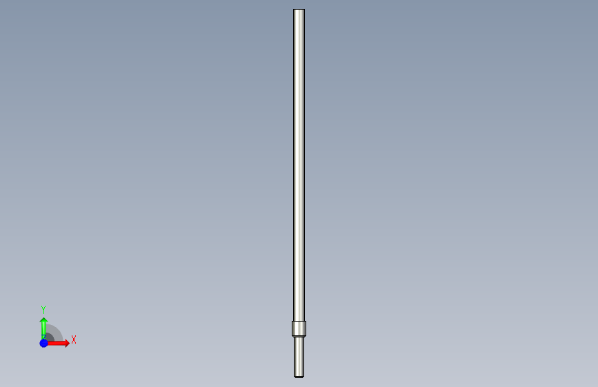 基恩士FU-2303head_kc图纸模型 正面视图