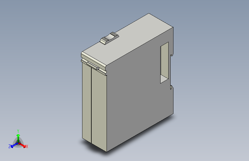 基恩士KV-AD40(V)_DA40(V)_kc图纸模型