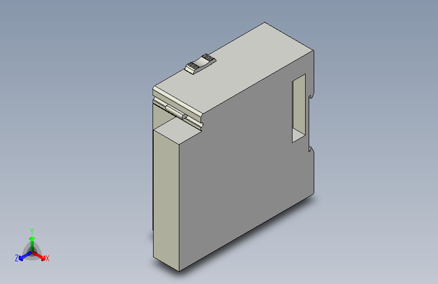 基恩士KV-AD40G_kc图纸模型