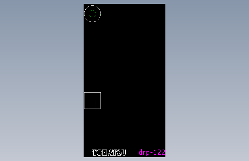 墊塊(塑膠)DRP-2D多系列多零件图纸模型