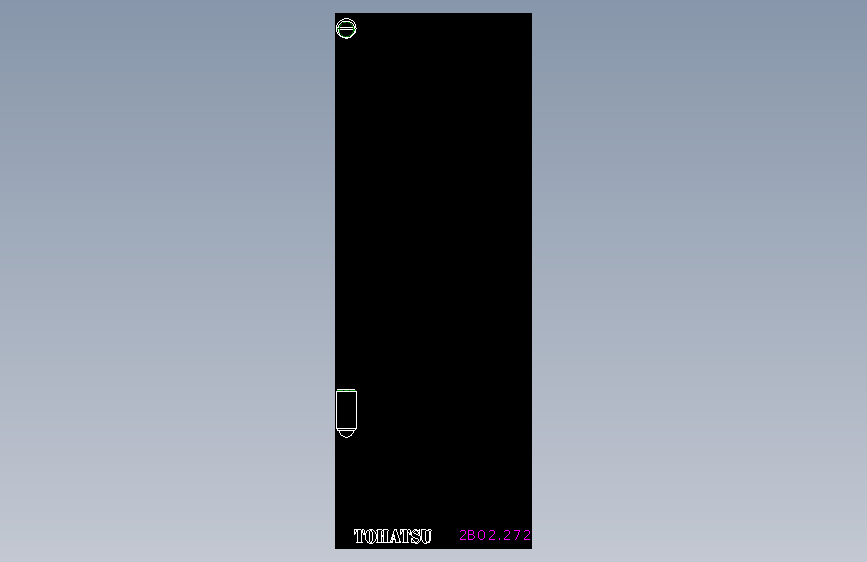 定位柱(重荷重)(英吋) 2B02-2D多系列多零件图纸模型