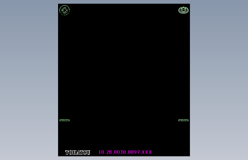 華司10.(A)-2D多系列多零件图纸模型