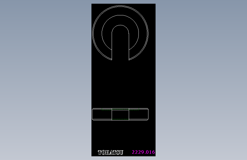 夾具華司2229-2D多系列多零件图纸模型