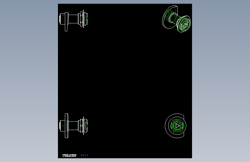 鎖BOCK,BOCK.INOX-2D多系列多零件图纸模型