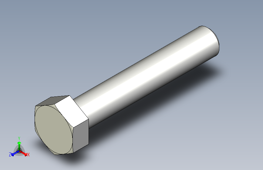 不銹鋼外六角螺絲RSCBB-3D多系列多零件图纸模型