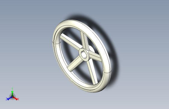 鋁合金手輪(無把手)2459-3D多系列多零件图纸模型