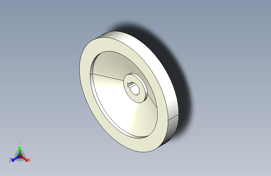 鋁合金手輪(無把手)2460-3D多系列多零件图纸模型