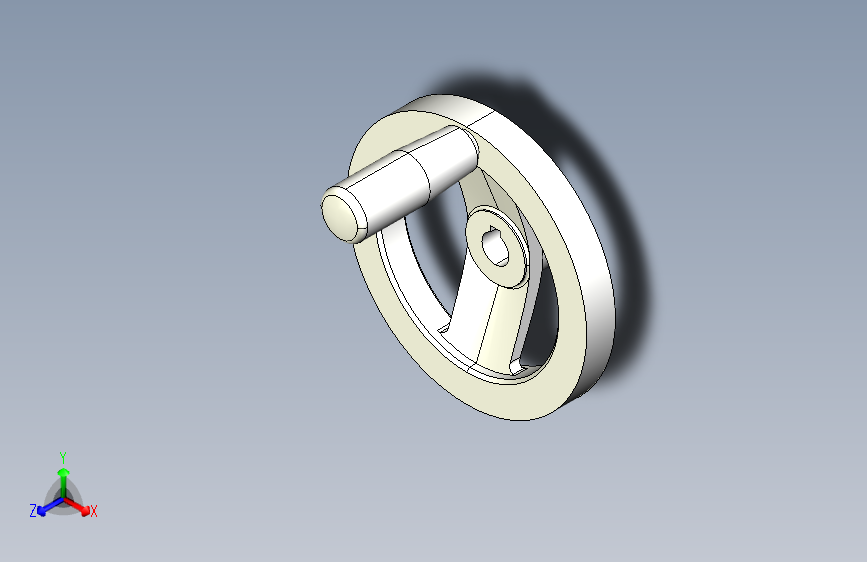 鋁合金手輪(旋轉把手)2461-3D多系列多零件图纸模型