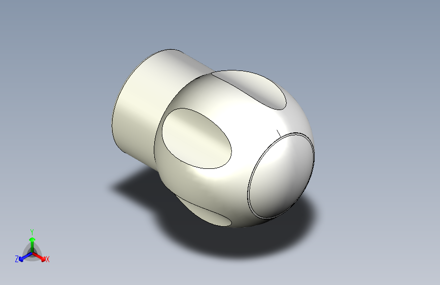 人體工學球型把手(軟性塑膠)EBK-SOFT-3D多系列多零件图纸模型