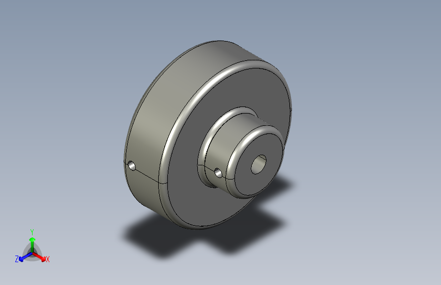 手輪(安裝重力指示器用)DRK-3D多系列多零件图纸模型