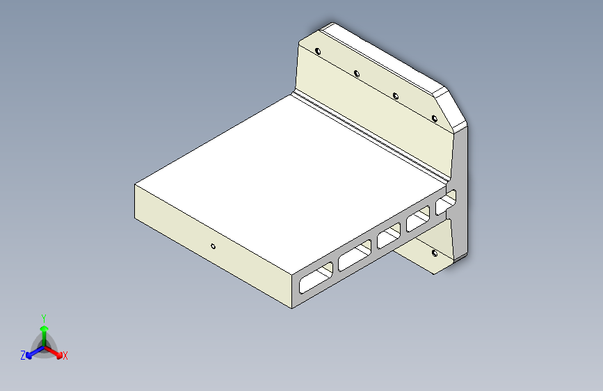 雙面基座1906,1907-3D多系列多零件图纸模型
