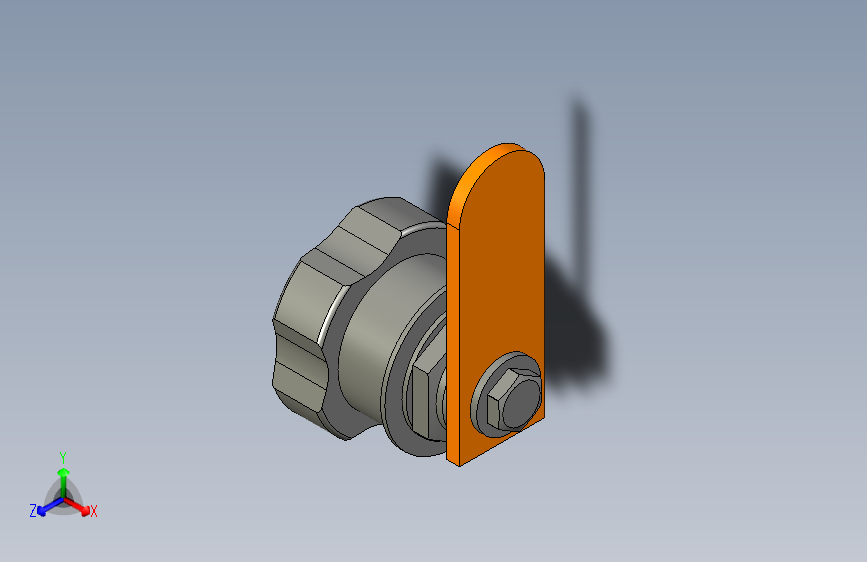 鎖VC.308-3D多系列多零件图纸模型