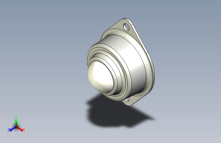 萬向滾珠36-3D多系列多零件图纸模型
