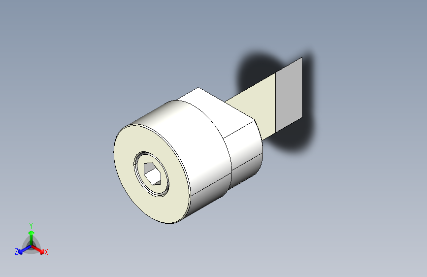 圓筒止動塊2328-3D多系列多零件图纸模型