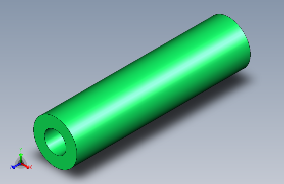 重荷重彈簧(扁線)(綠色)TH-3D多系列多零件图纸模型