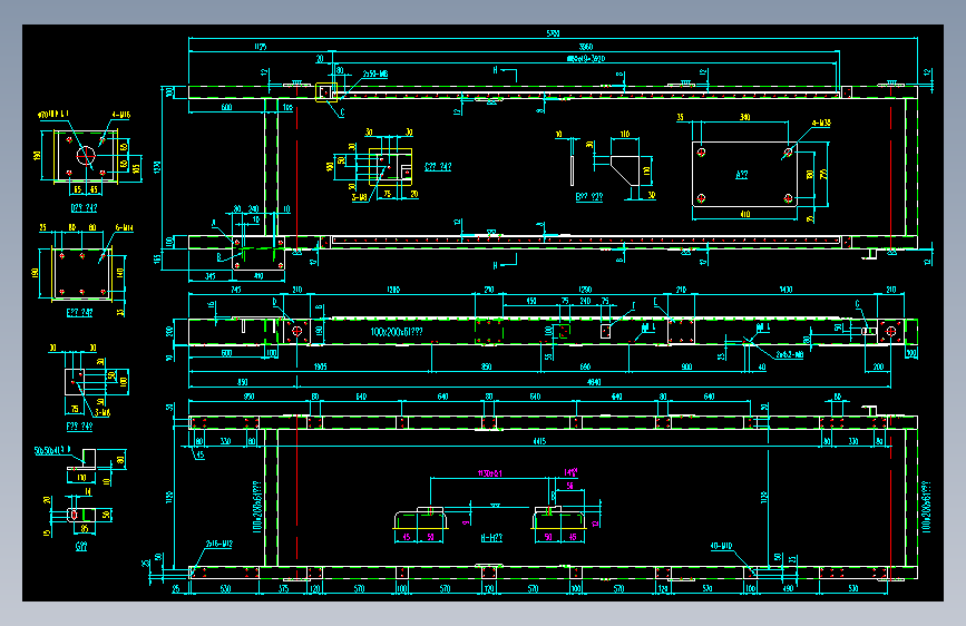 pcb基板吸吊机附旋转机构