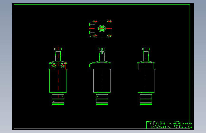 KOSMEKWHE1600-2GRM多系列多零件图纸模型多系列多零件图纸模型