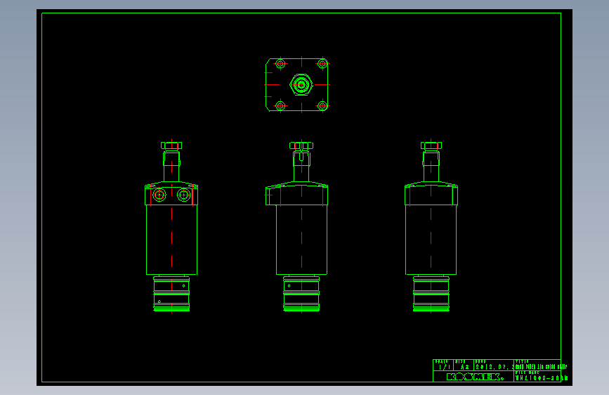 KOSMEKWHE1600-2SRM多系列多零件图纸模型多系列多零件图纸模型