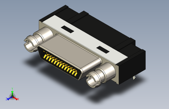 Cameralink母插座SDR 26引脚高速连接器26芯母插座 连接器