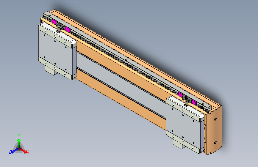 威洛博LC系列3d模型模组2LC17E1Y-S400