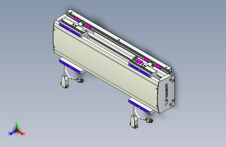 威洛博VL系列3d模型模组2VL14S1Y-S200