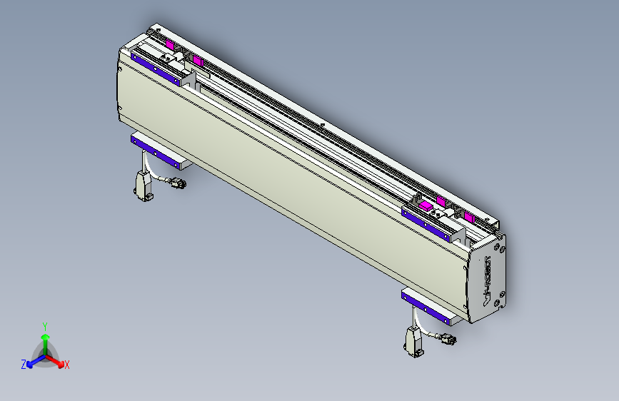 威洛博VL系列3d模型模组2VL14S1Y-S450
