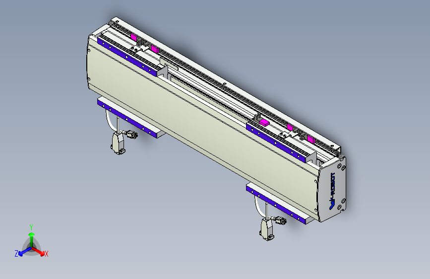 威洛博VL系列3d模型模组2VL14S2Y-S250