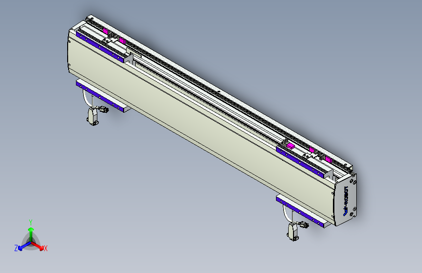 威洛博VL系列3d模型模组2VL14S2Y-S550