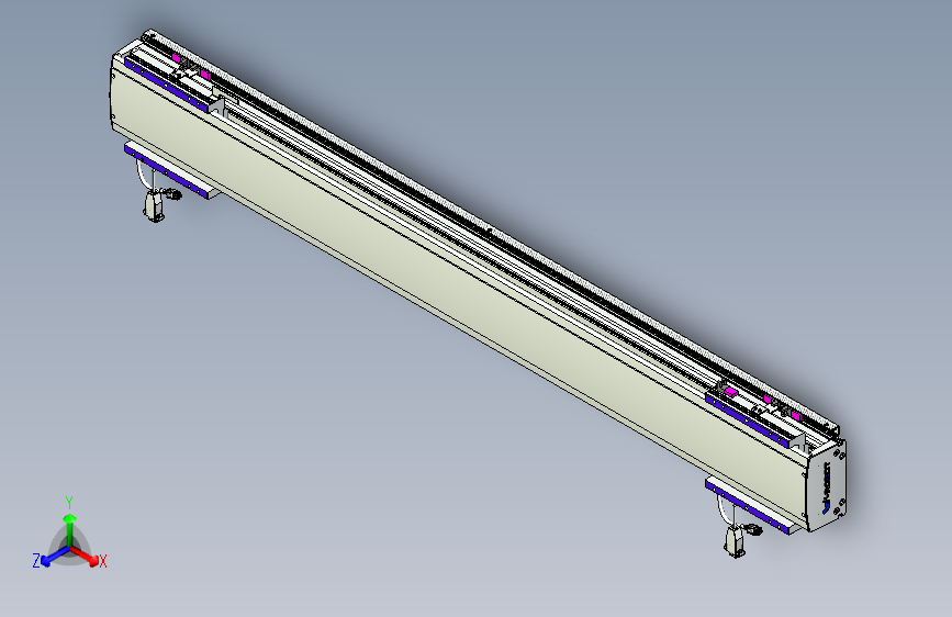 威洛博VL系列3d模型模组2VL14S2Y-S1050