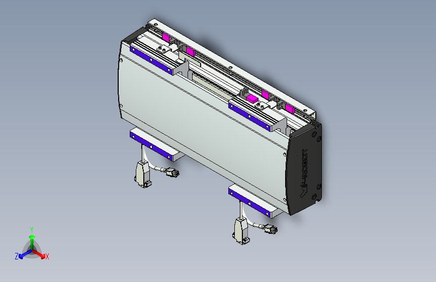 威洛博VL系列3d模型模组2VL17E1Y-S100