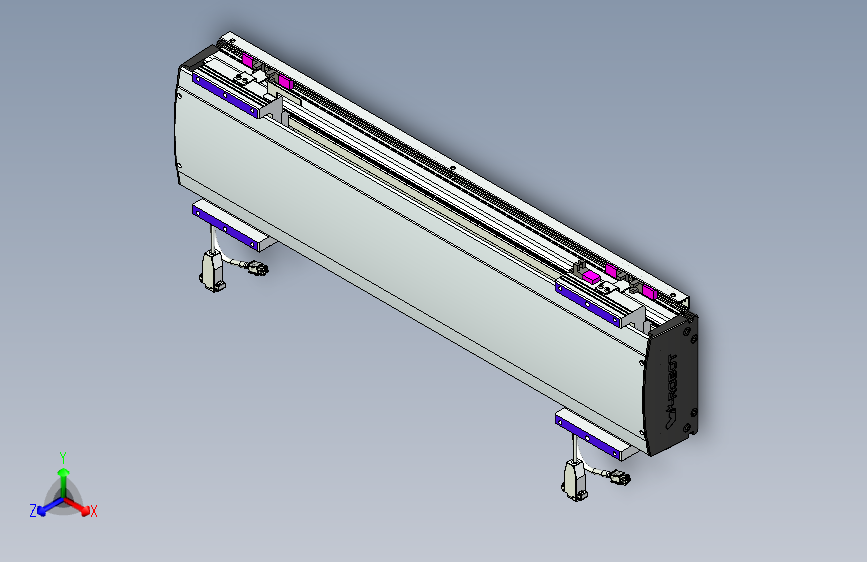 威洛博VL系列3d模型模组2VL17E1Y-S450