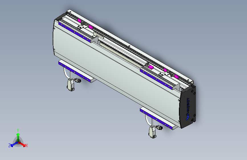 威洛博VL系列3d模型模组2VL17E2Y-S250