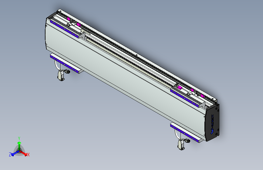 威洛博VL系列3d模型模组2VL17E2Y-S550