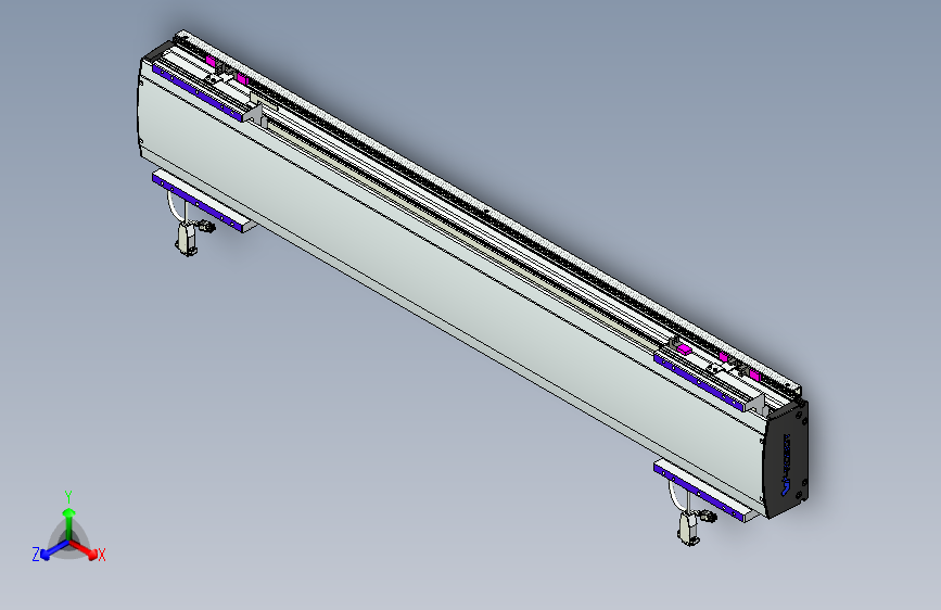 威洛博VL系列3d模型模组2VL17E2Y-S800