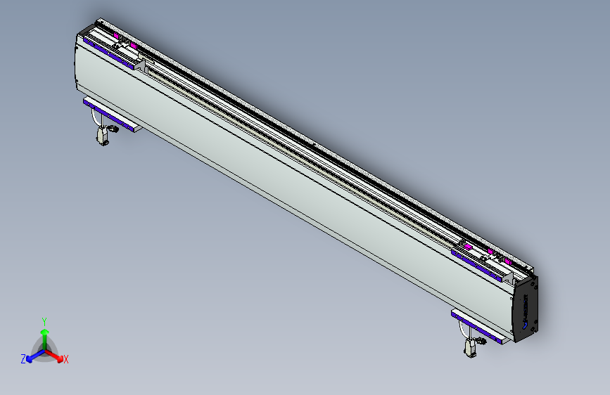 威洛博VL系列3d模型模组2VL17E2Y-S1100