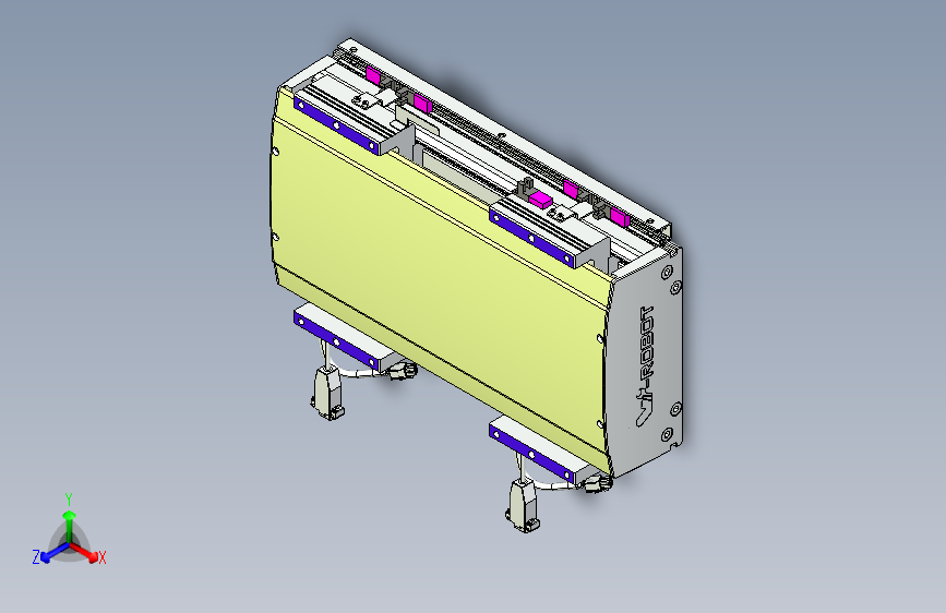 威洛博VL系列3d模型模组2VL22H1Y-S100