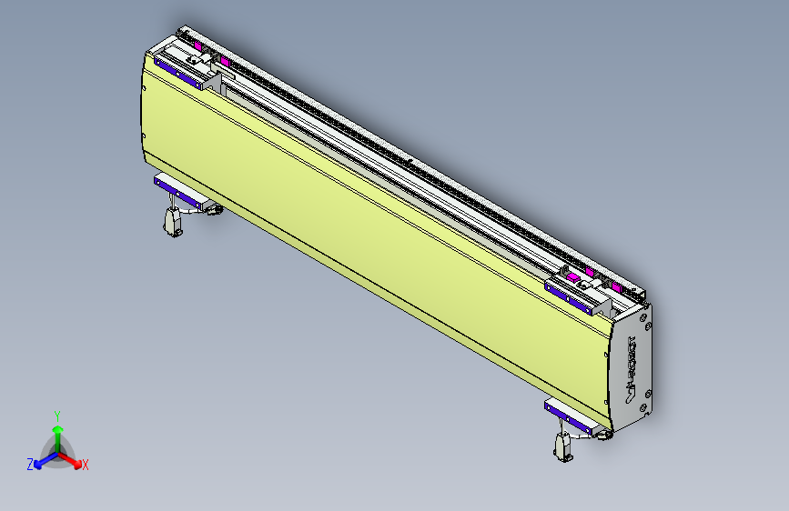 威洛博VL系列3d模型模组2VL22H1Y-S750