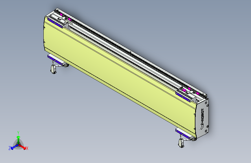威洛博VL系列3d模型模组2VL22H1Y-S800