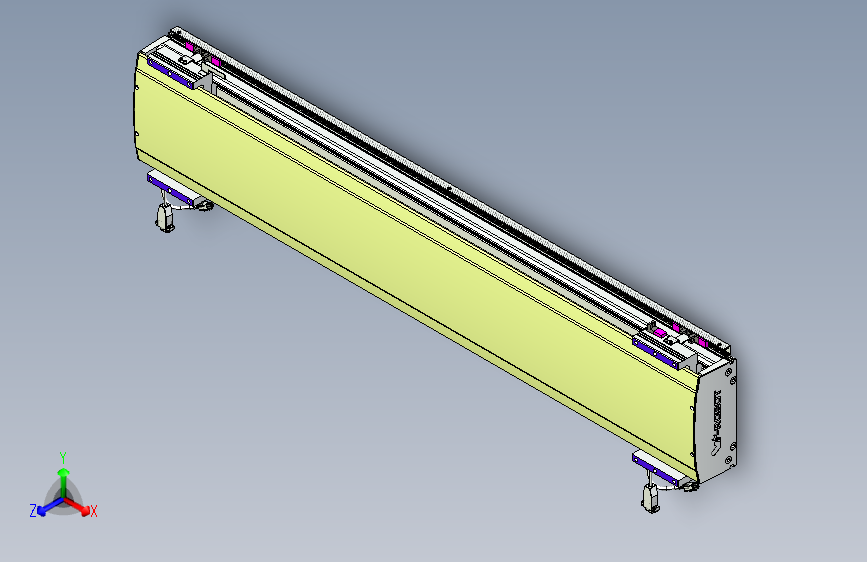 威洛博VL系列3d模型模组2VL22H1Y-S1000