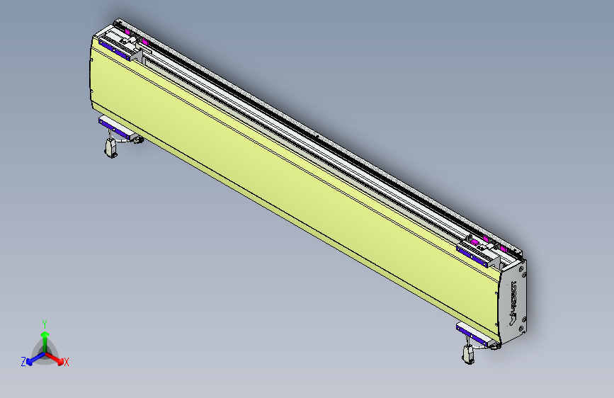 威洛博VL系列3d模型模组2VL22H1Y-S1100